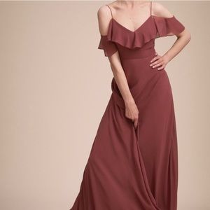 NWT JennyYoo MILA Bridesmaid Dress - Cinnamon Rose Size 6. Never worn, unaltered